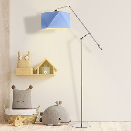 lampy do pokoju dziecka Lampa podłogowa na wysięgniku do pokoju dziecka COLMA KIDS