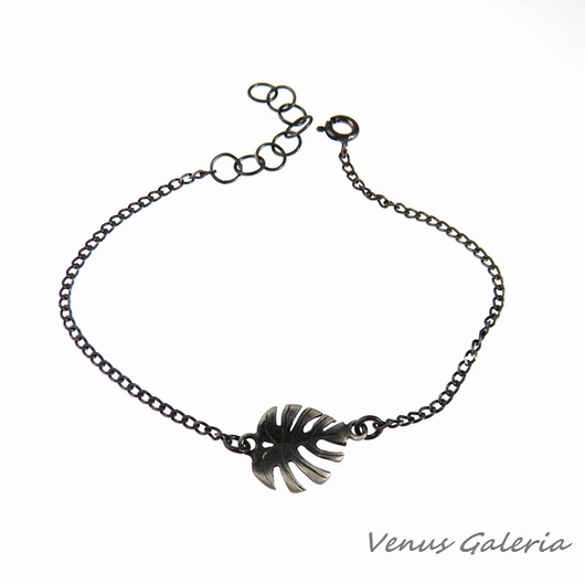 Bransoletka z małą monsterą VENUS GALERIA