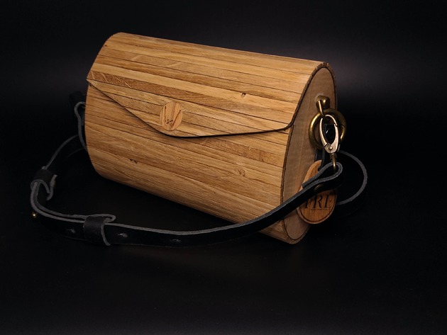 torby na ramię Torebka drewniana - TRE - model ISA
