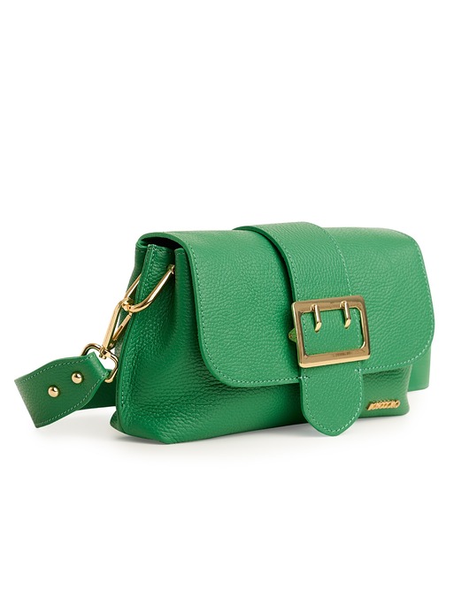 torby na ramię Torebka skórzana z ozdobnym szerokim paskiem  (6478)