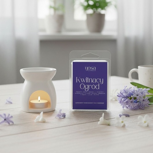 zapachy - inne Wosk zapachowy do kominka Kwitnący Ogród 70 g