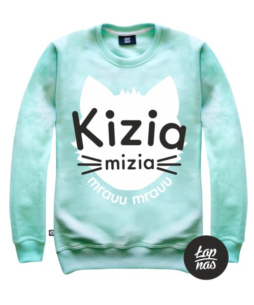 Bluza Miętowa Kizia Mizia ŁAP NAS