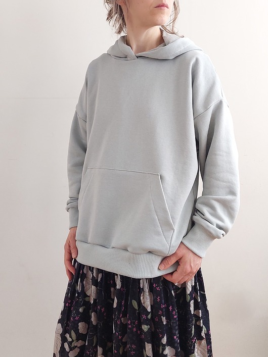 bluza z kapturem damska Bluza "mood" oversize