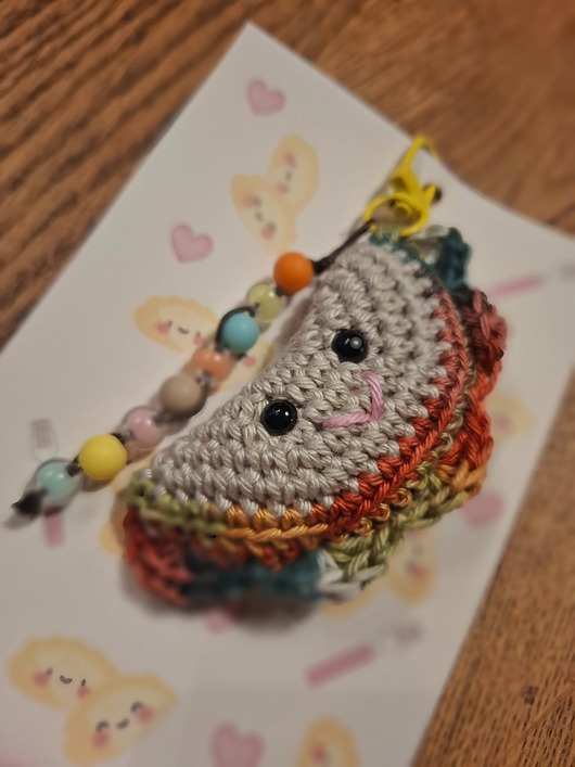 breloki Breloczek Pieróg - pierogi made in Poland beżowy