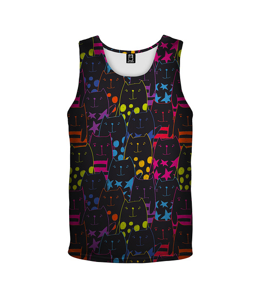 t-shirty dla chłopców Bokserka Top Boy DR.CROW Koty