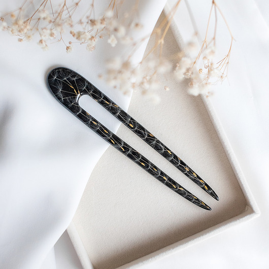 spinki i klamry do włosów Spinka do włosów z rzęsek dmuchawca