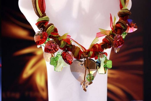 Naszyjnik Green Apple - kryształ Swarovski Marmaris Secret