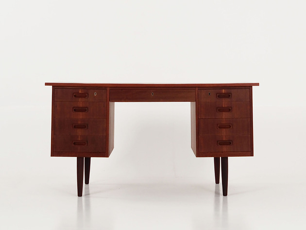 biurka Biurko tekowe, duński design, lata 70, produkcja: Dania