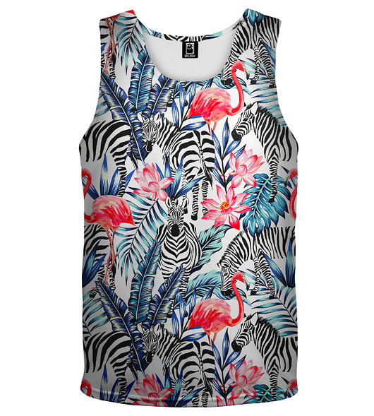 t-shirty męskie DR.CROW Bokserka Męska Flamingi