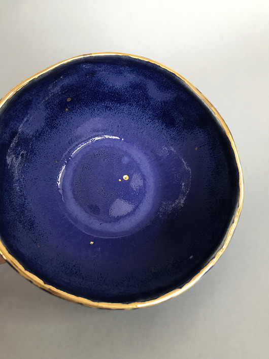 Ceramiczna mała miska granatowa ELEMTHEBRAND