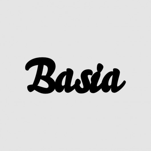 Napis Drewniany 3D BASIA LOVINA PRINTS