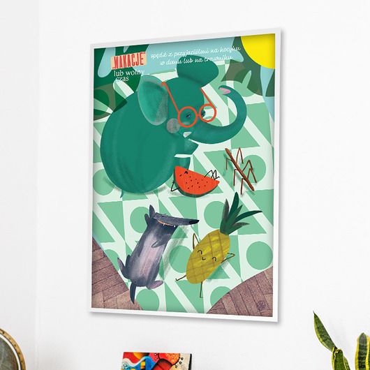 Plakat "Piknik" Szpeje