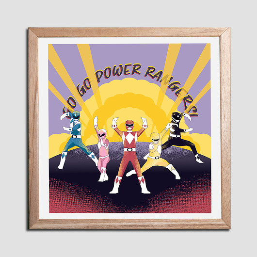 plakaty Plakat: Power Rangers
