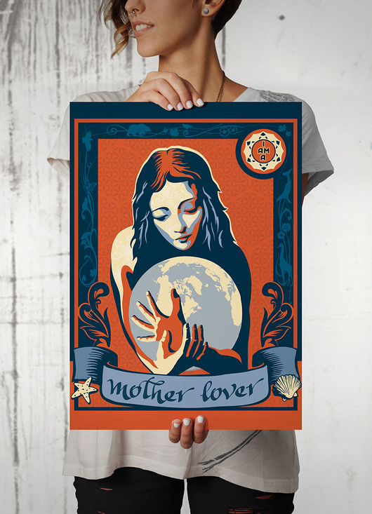 plakaty Mother Lover - plakat giclee art print