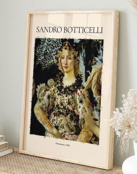 plakaty Plakat Reprodukcja Sandro Botticelli - Primavera Wiosna