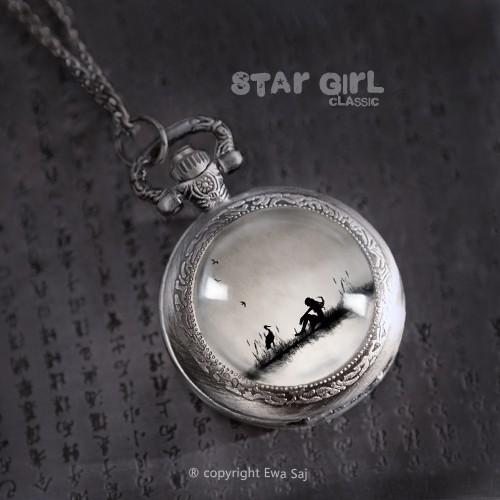 wisiory Star Girl Classic Bocian - sekretnik zegarek
