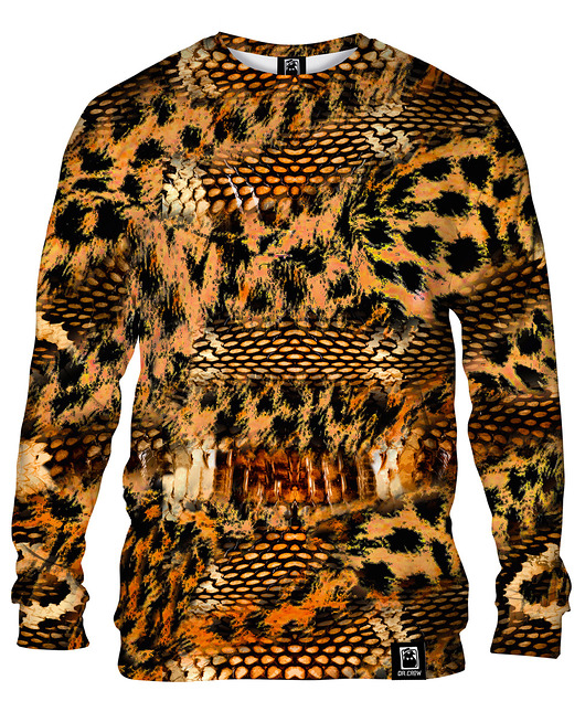 bluzy męskie Bluza Bez Kaptura Męska DR.CROW Cobra