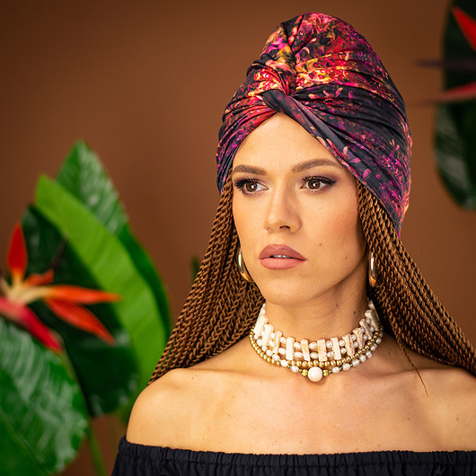 opaski do włosów Turban - Pani Jesień
