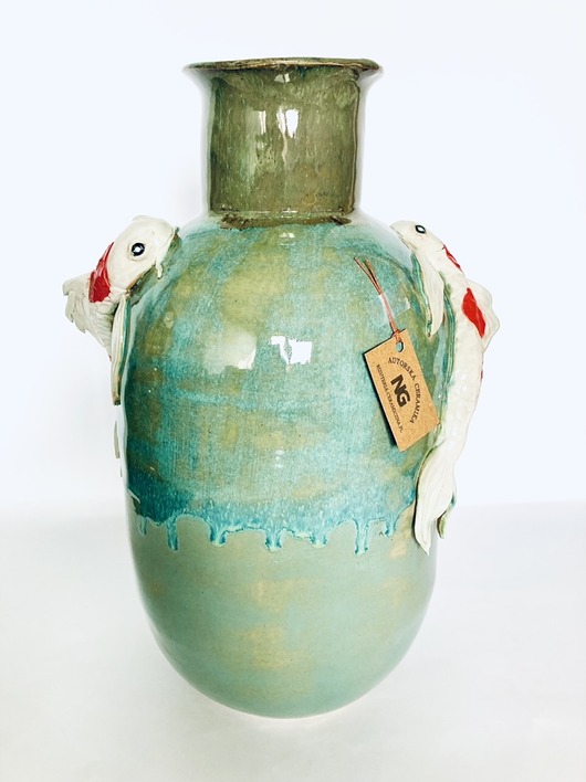 wazony Wazon-ceramiczna rzeźba.