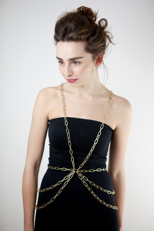 Body Chain Golden Dust