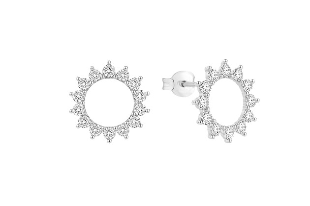 kolczyki srebrne Kolczyki Mini Shee Silver