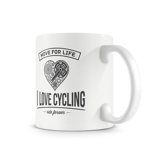 kubki Kubek. I love cycling