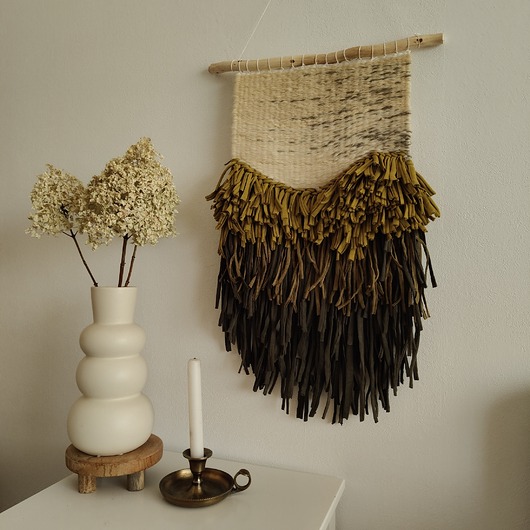 makramy Tkana dekoracja ścienna, makatka