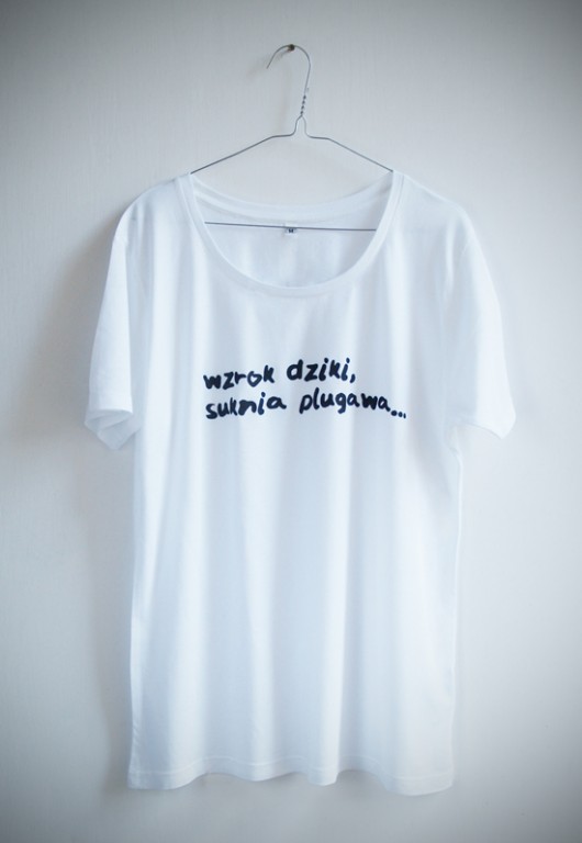 Dziki Supermiękki T-shirt z Bambusa mmhm