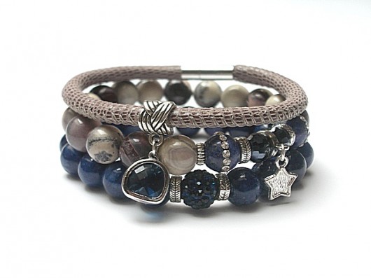 Cocoa & dark blue  /14-10-2015/ set KiKa pracownia