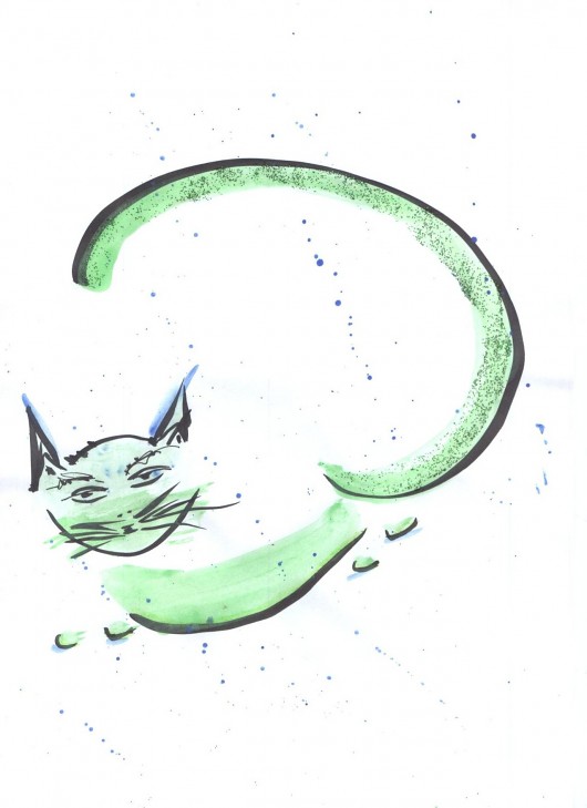 z cyklu haiku i sumi-e VI kos16