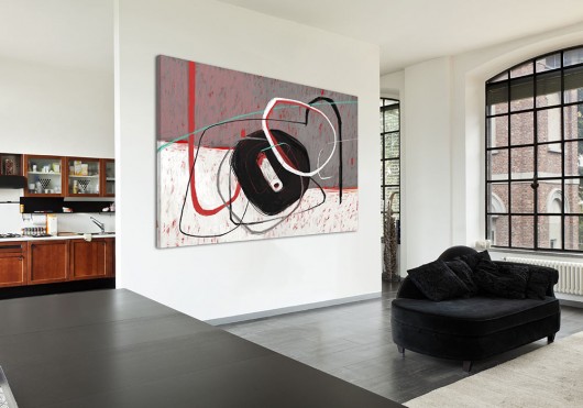 obrazy OBRAZ NA PŁÓTNIE - ABSTRAKCJA - 120x80cm