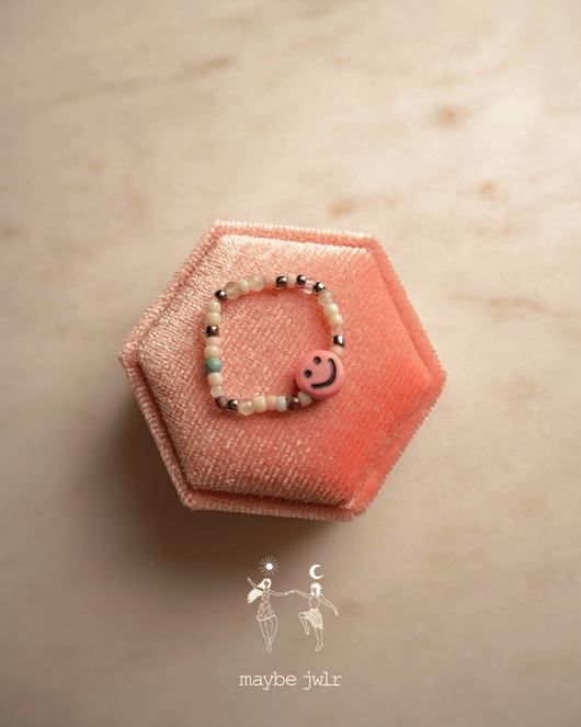 pierścionki elastyczne Pierścionek elastyczny z uśmieszkiem 61 mm