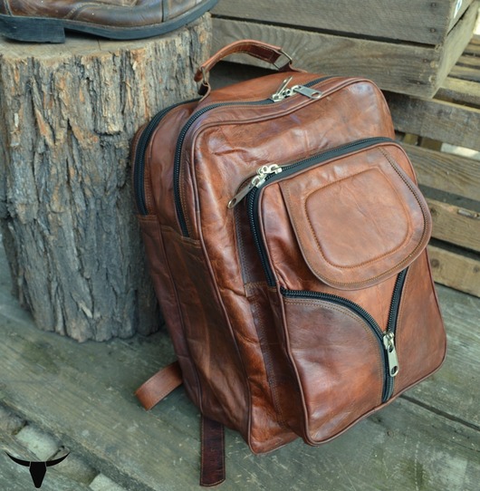 Męski skórzany plecak ZADRA BAG - ZADRA BAG ZADRA BAG