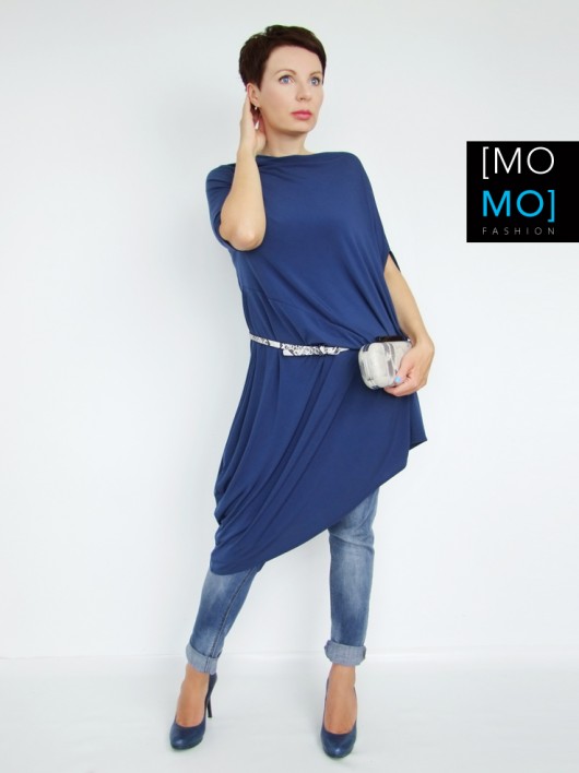 Sukienka Tunika Oversize Marins by momo momo fashion