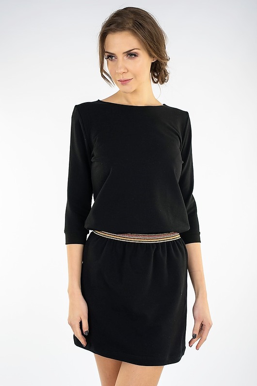 Czarna sukienka Multi For Heart