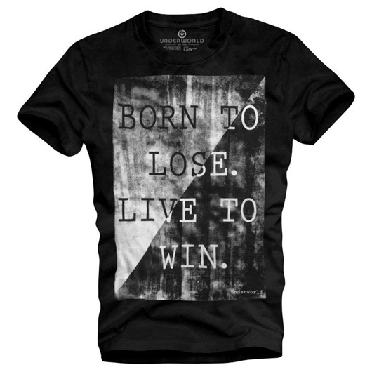t-shirty męskie T-shirt męski UNDERWORLD Born to lose live to win