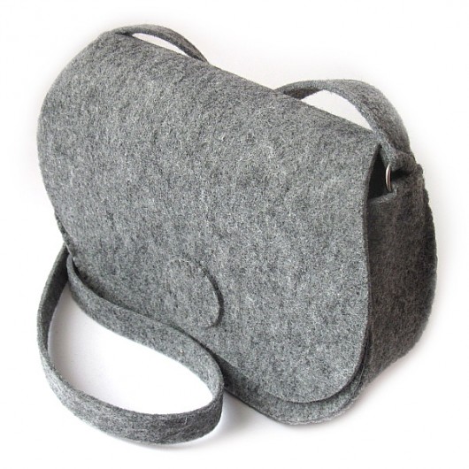 Plain Grey - torebka na ramię (zamówienie) Craft Factory