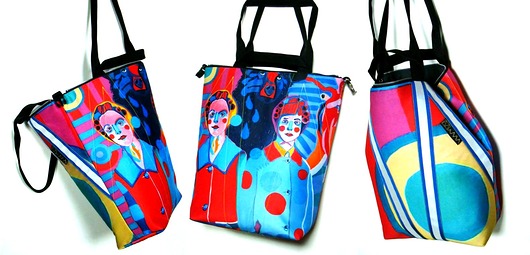 586 art MIMA bag UNI & Marcin Painta print MIMAbags