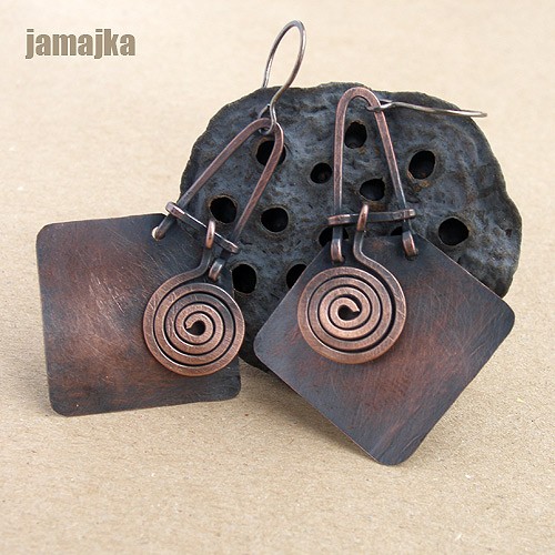 kolczyki Traf jamajka10