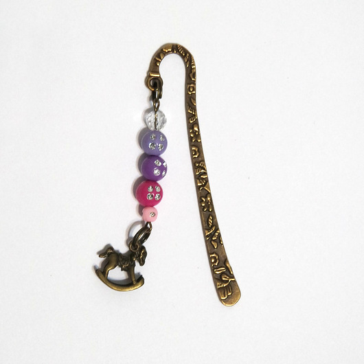 zakładki do książek Zakładka do książki -  Konik na biegunach - mała