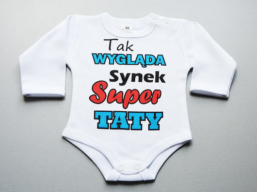 Tak wygląda synek super taty For baby shop