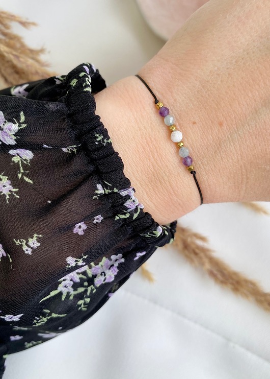 bransoletki z kamieni naturalnych Bransoletka znak zodiaku RYBY