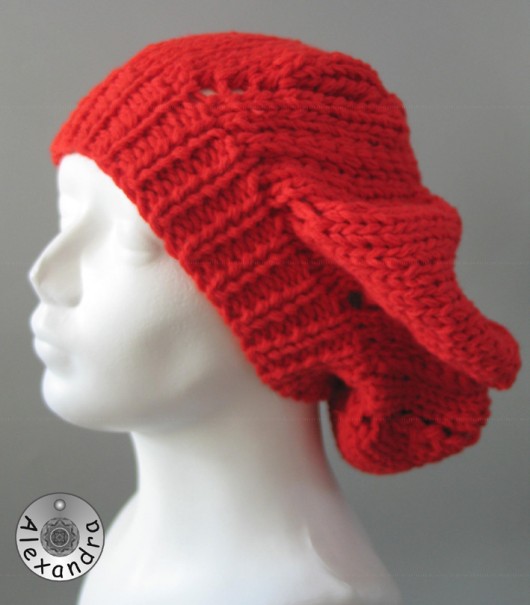 czerwony beret - zamówienie alexandra13