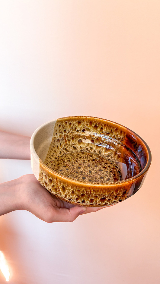 talerze, miski Miska  [wzór: gepard]  17  cm