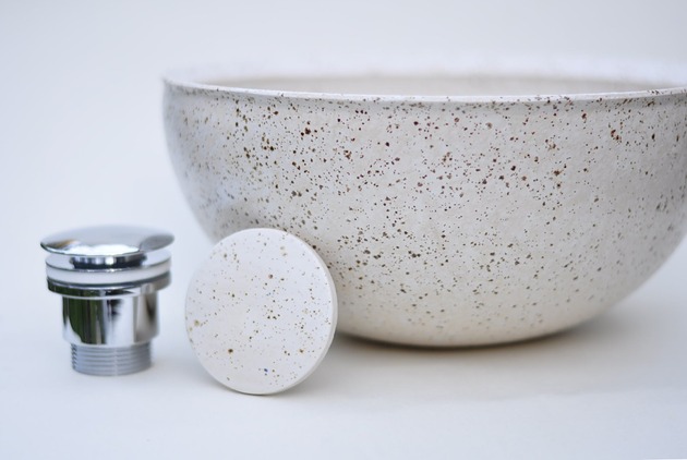 umywalki 30 cm Umywalka ceramiczna - Cappuccino