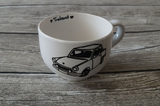 Kubek Uwielbiacz Motoryzacji - Trabant Pracownia Faramuszka