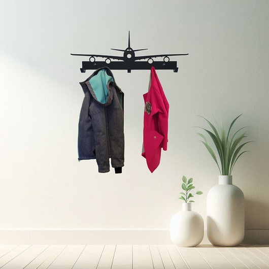 Boeing 747 Jumbo Jet wieszak na ubrania,samolot ArtSteel
