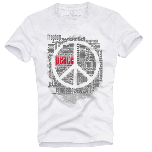 t-shirty męskie T-shirt męski UNDERWORLD Peace
