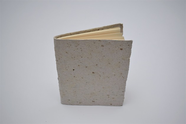 mały notes 2 - papier czerpany Czerpane