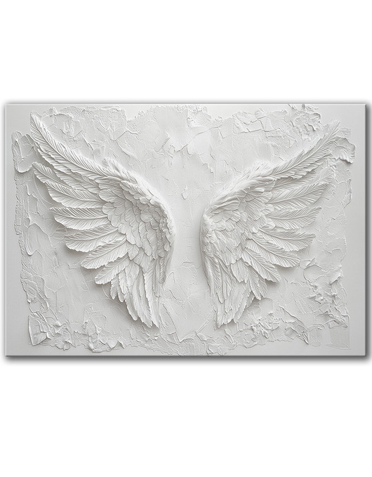 obrazy Obraz na płótnie - 100x70 cm Skrzydła anioła (1-0718)